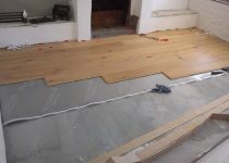 Как правильно настелить ламинат на бетонный пол