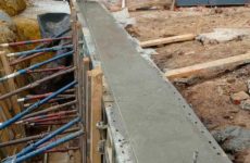 Послойная заливка бетона
