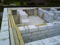 Этапы строительства дома из пеноблоков