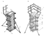 Вертикальная опалубка для колонн