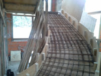 Монолитные лестницы из бетона технология