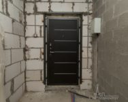 Усиление дверного проема в стене из пеноблоков