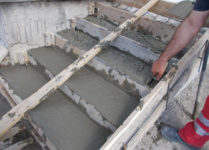 Заливка ступеней бетоном своими руками
