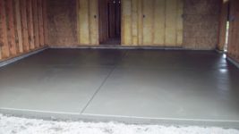 Устройство бетонного пола в гараже