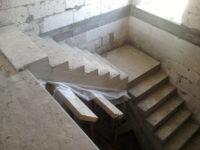 Строительство монолитных лестниц из бетона